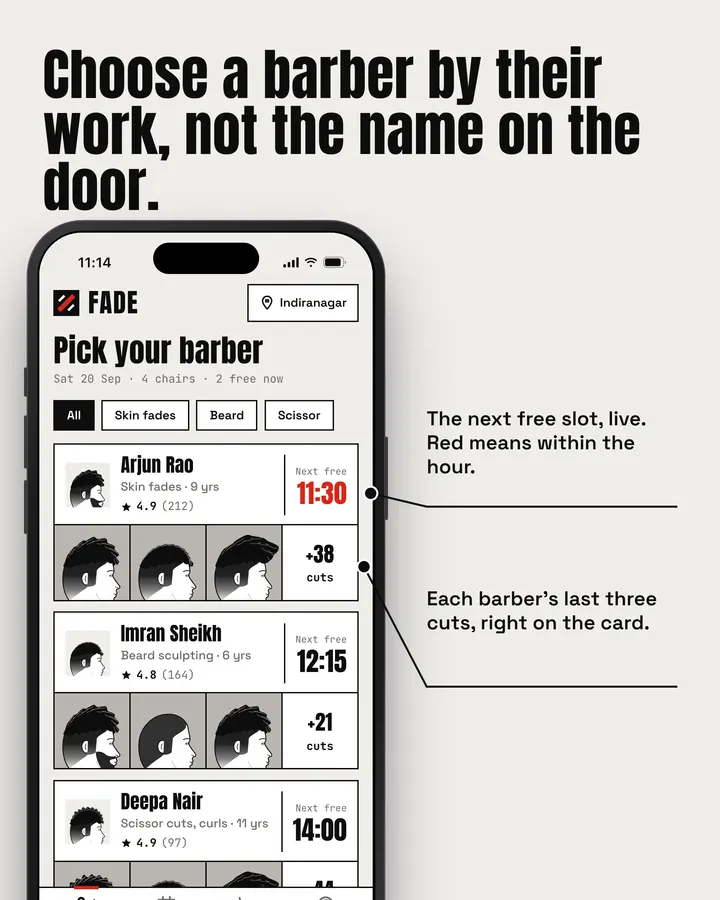 Fade: Barbers