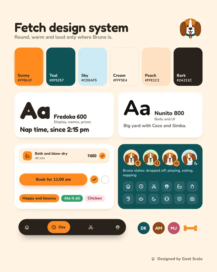 Fetch: Design system