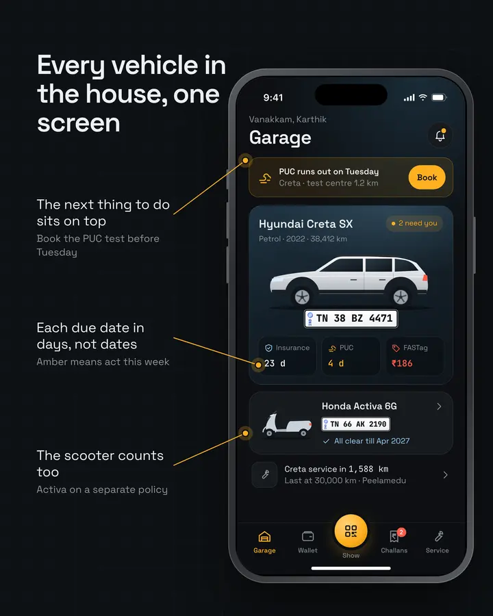 Glovebox: Garage