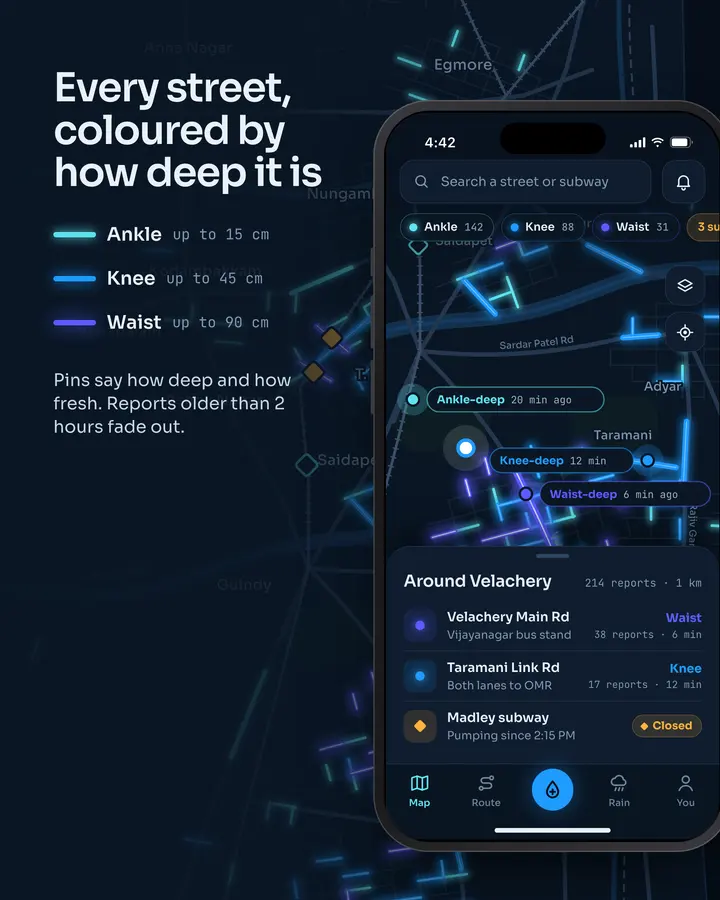 Mazhai: Map