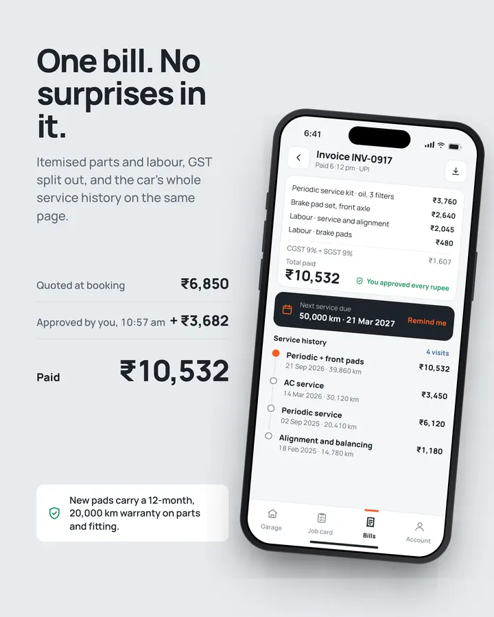 Pitstop: Invoice