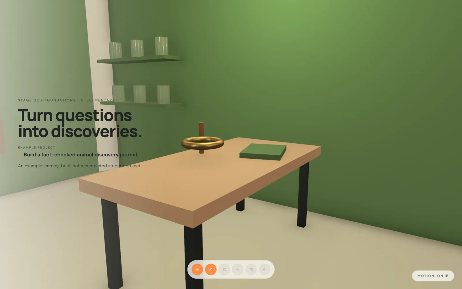 GOAT Thunai 3D: Turn questions into discoveries.