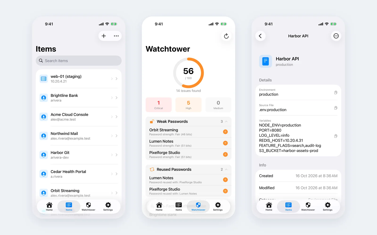 Screenshot of Passly
