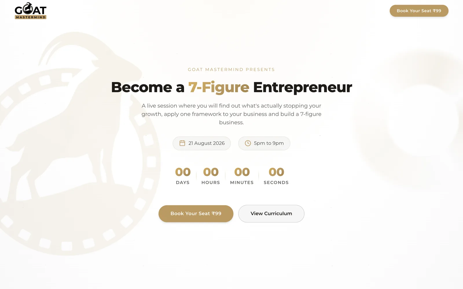 Screenshot of Become a 7-Figure Entrepreneur