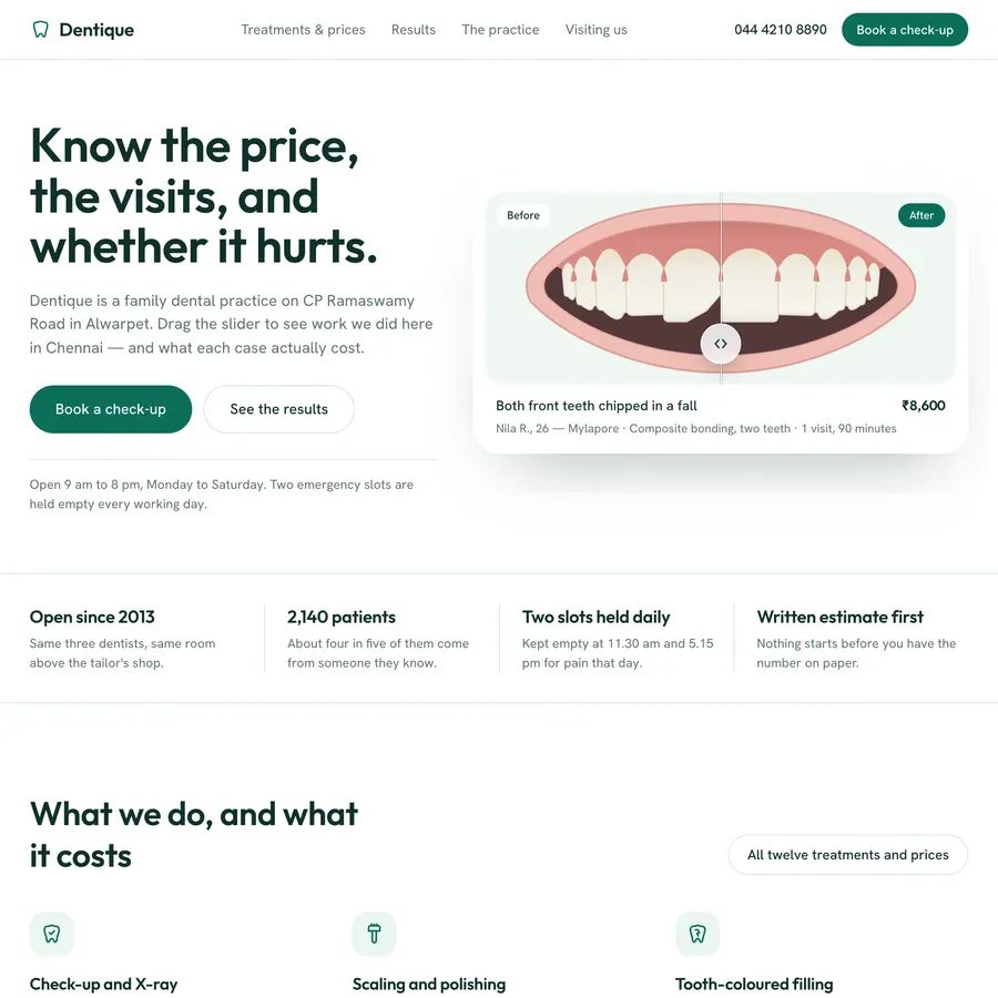 Dentique poster