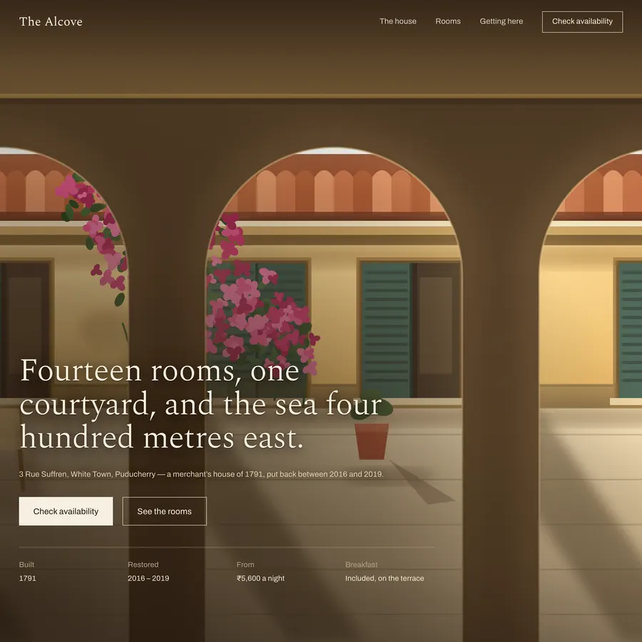 The Alcove poster