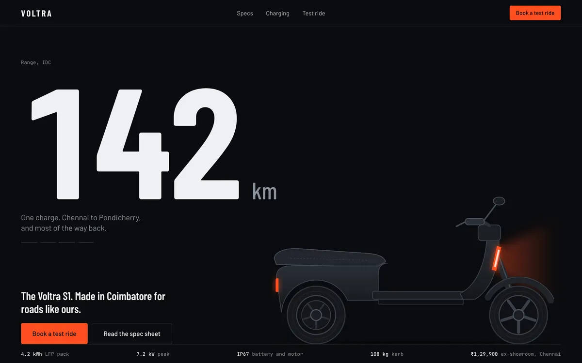 Voltra on desktop